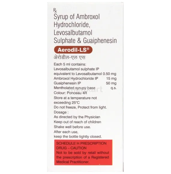 aerodil ls syrup 100 ml